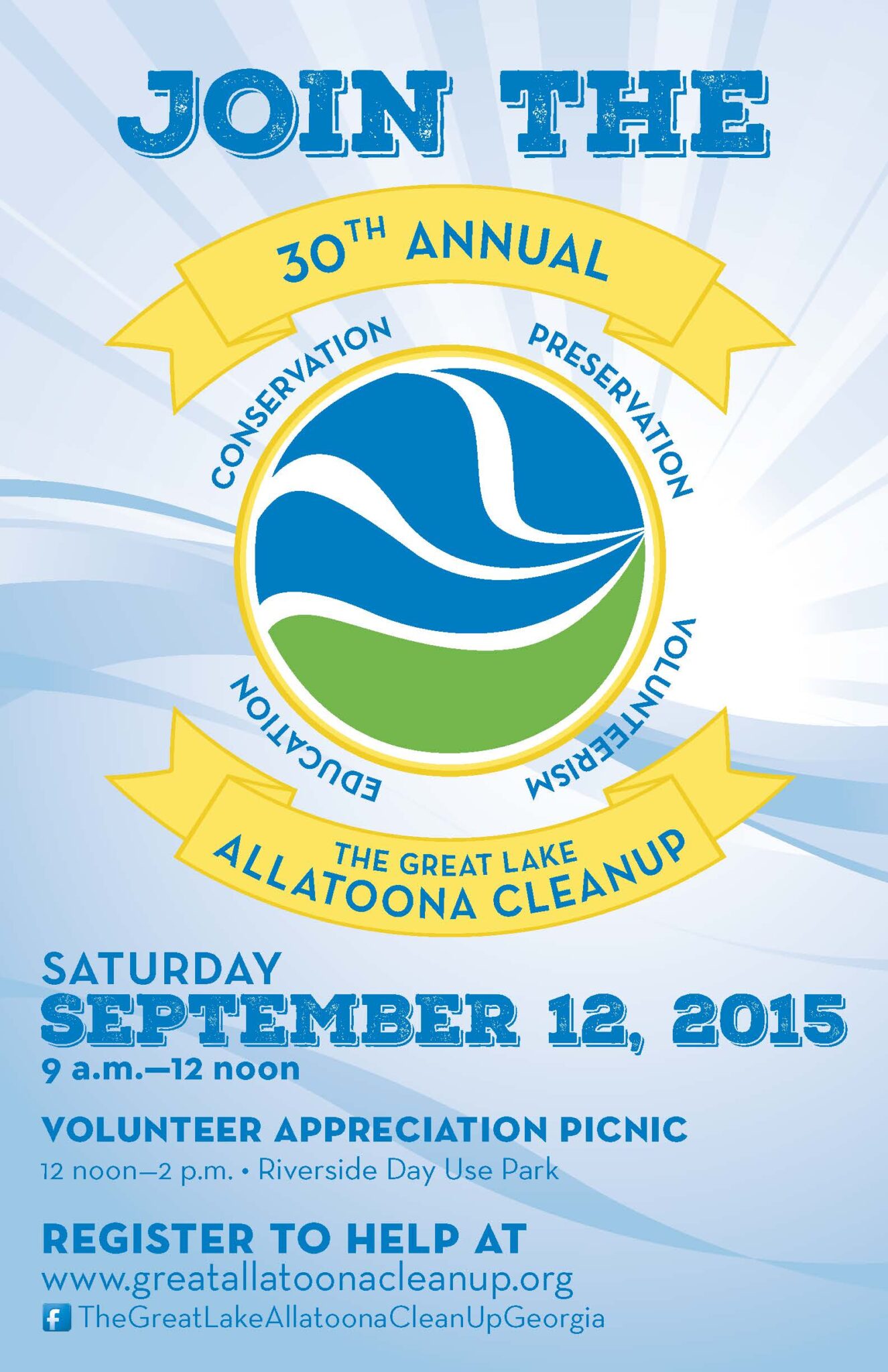 The Great Lake Allatoona Cleanup Cobb Chamber of Commerce