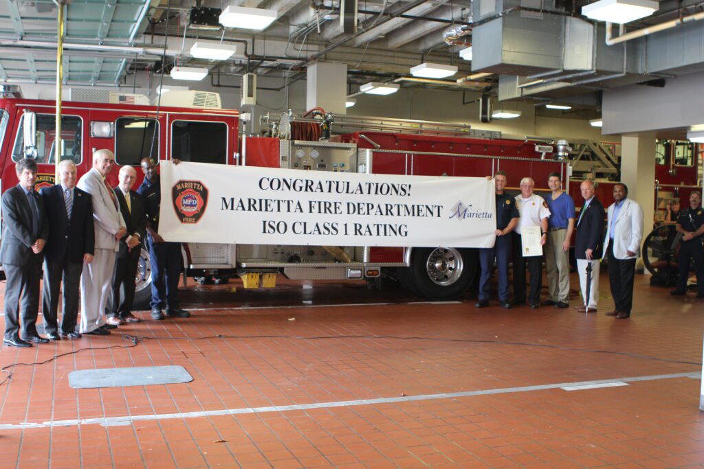 Marietta Fire Department Awarded Highly Coveted Class 1 Designation